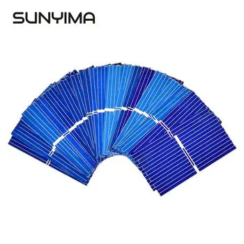 

SUNYIMA 100Pcs Polycrystalline Silicon Solar Panels Painel Solar 39*19mm Mini Solar Cells for DIY Battery Charger