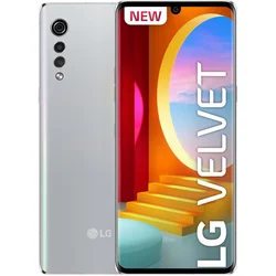 LG Velvet G910 128 ГБ, две Sim-карты, серебристый