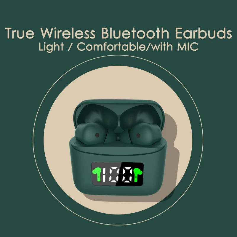 Хэндс фри наушники источник питания светодиодного табло с микрофоном True Wireless