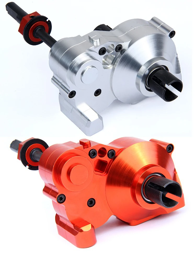 Алюминиевая коробка передач с дифференциальным механизмом для HPI rovan/rofun KM Baja5b 5T