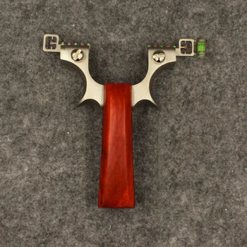 

New Outdoor Slingshot Hunting Shooting Competitive Catapult Stainless Steel Flat Rubber Band Slingshot Big Power High Precision