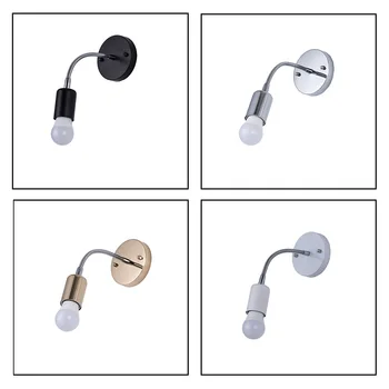 

Modern rotatable E27 art loft ceiling lamp holder wall Kitchen E27 lighting Fixture for living room bar bedroom showcase light