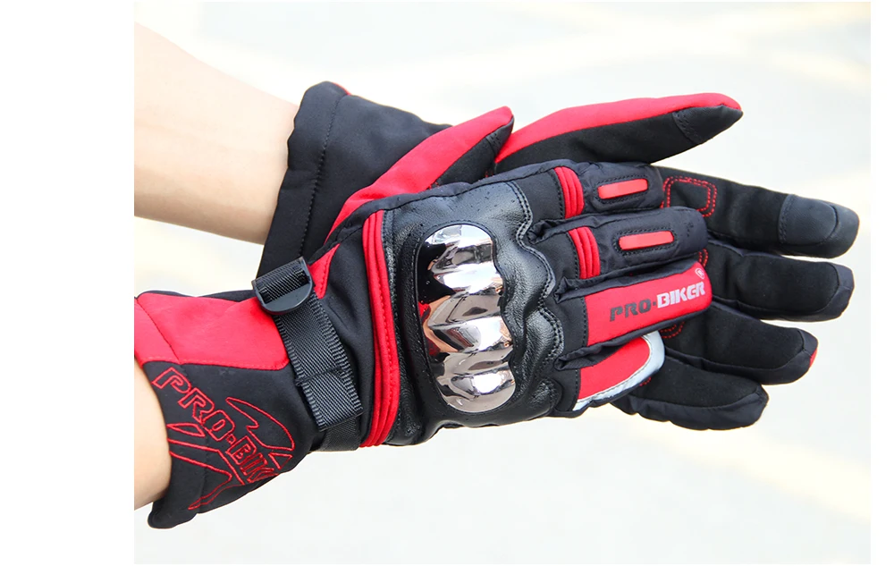 SUOMY Motorcycle Gloves Men Waterproof Windproof Winter Guantes Moto Gloves Touch Screen Motorbike Riding Gloves
