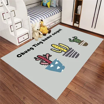 

New Cute Style Floor Balcony Carpets Home Decor Bedroom Anti-slip Decoration Bedroom Living Room Rugs New Design Carpets
