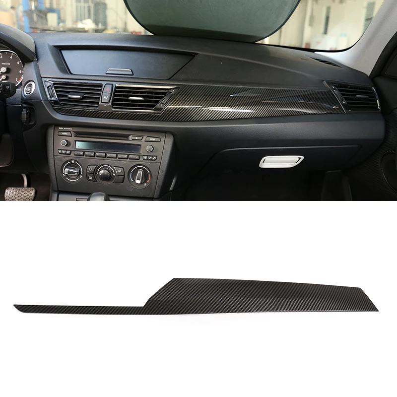 

ABS Carbon Fiber Car Interior Center Console Protection Panel Cover Trim For BMW X1 E84 2011-2015 Accessories