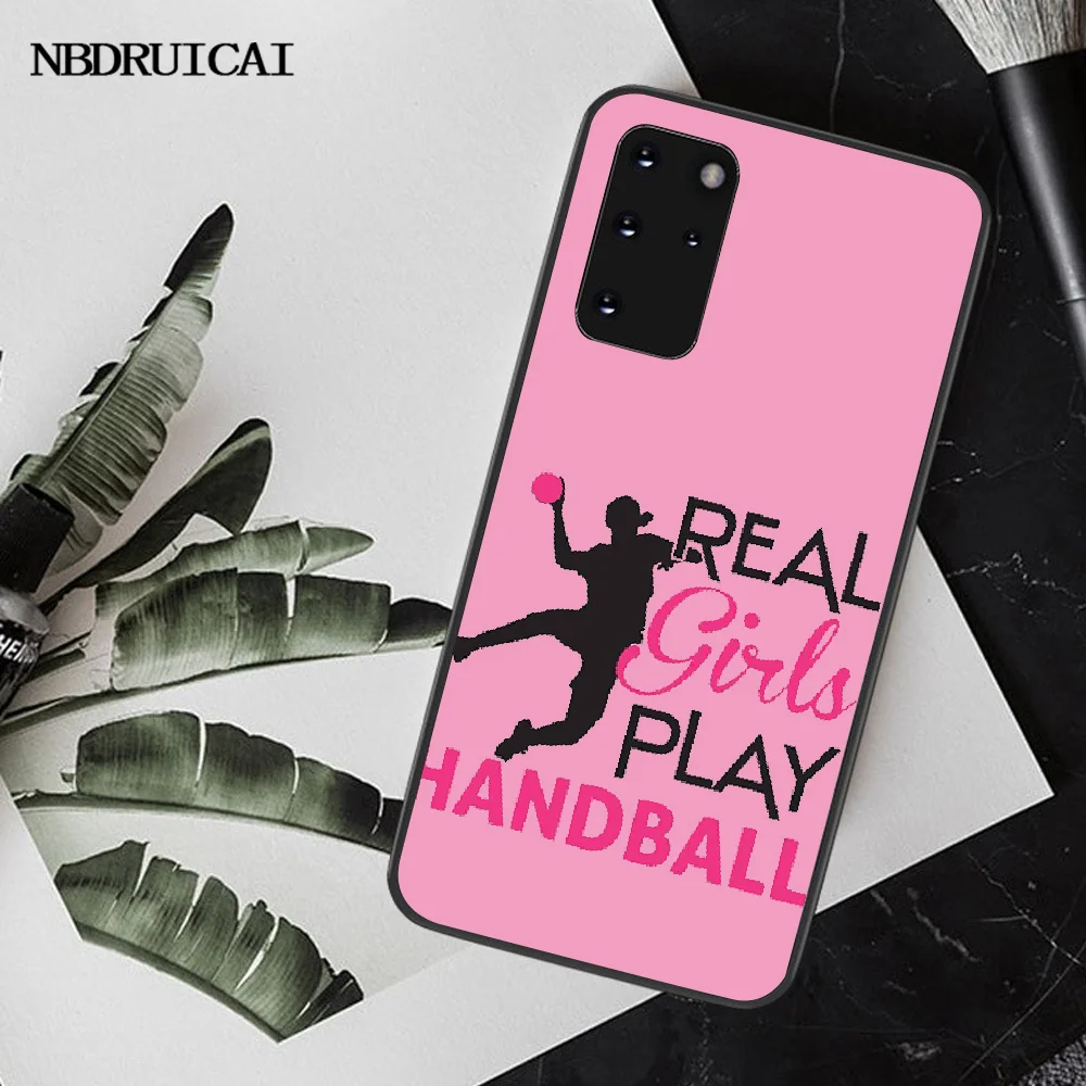 NBDRUICAI Handball спортивный милый чехол для телефона Samsung S20 plus Ultra S6 S7 edge S8 S9 S10 5G|Бамперы|