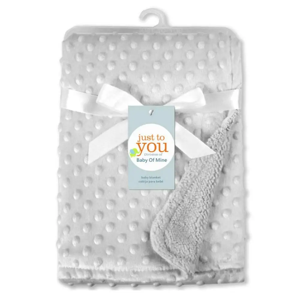 

Bubble Double Layers Blanket Children's Compound Blanket Washable Home Dot Textured Blanket