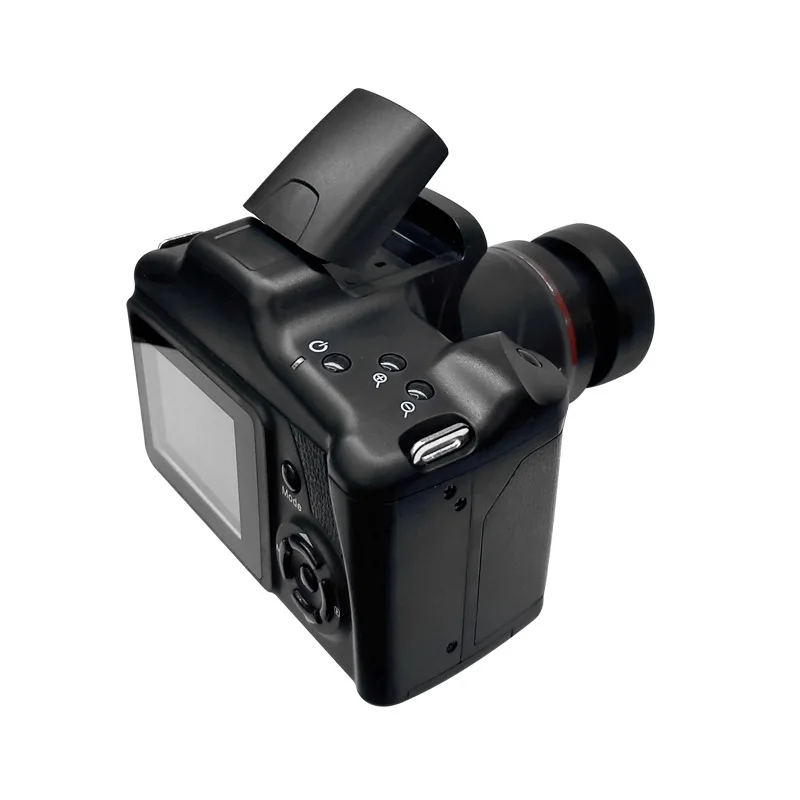 Camaras de video digitales Cámara de selfie de alta definición de 16MP, videocámara digital SLR portátil, zoom digital de 16x, cámara de fotografía profesional 2021 n - Imagen 3