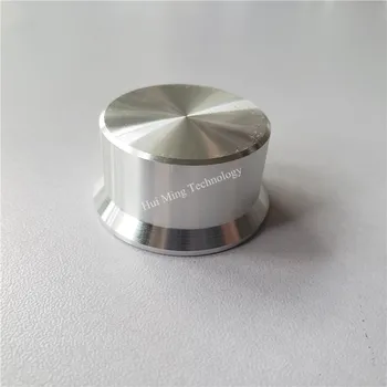 

6pcs aluminum plastic knob potentiometer knob 34*17*6mm 34*19 D shaft cap Volume knob switch cap for HI-FI amplifier