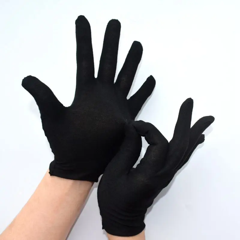 Хлопковые перчатки антистатические антивибрационные жаростойкие и грязеотталкивающие механические сварочные перчатки для водителя строительные рабочие защитные черные перчатки