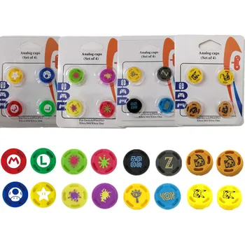 

Silicone Analog Thumb Stick Grips Caps for Nintend Switch NS JoyCon Controller Sticks Cap Skin for Switch Lite Cover Accessory