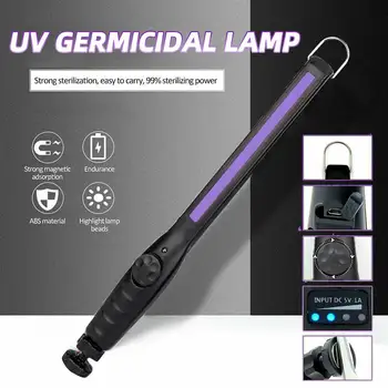 

Portable Handheld UV Germicidal Disinfection Lamp Disinfection Lamp Home Travel Sterilization Lamp Home Travel Portable Light