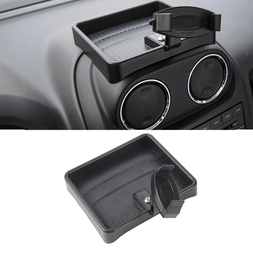 

Car Phone Holder Bracket GPS Navigation for Jeep Compass 2010-2013/14-15 2.0 Sport Patriot 2011-2016 Interior Accessory Black