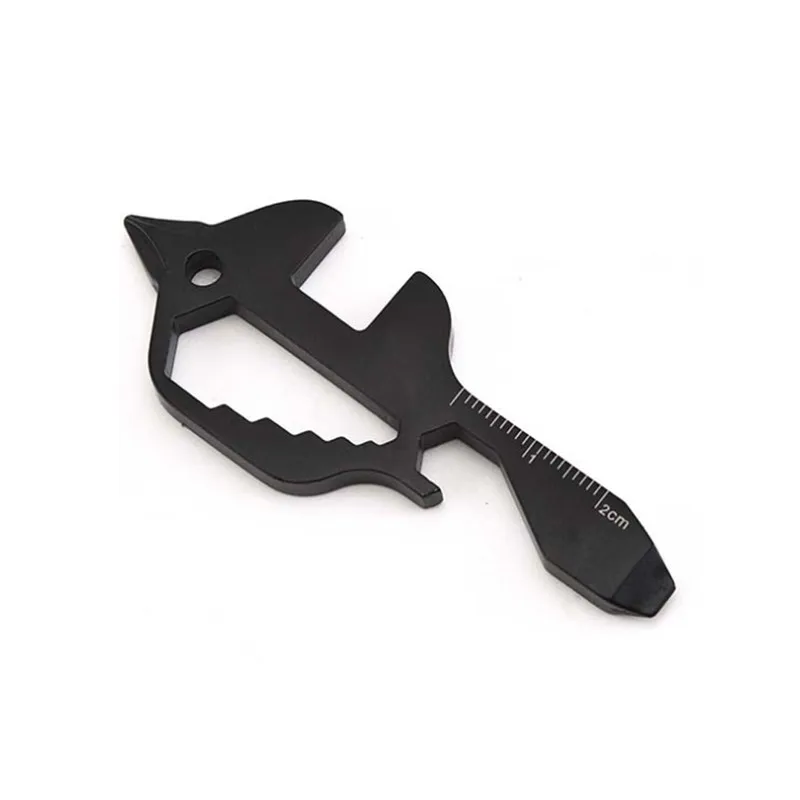 Multi tool Практичный инструмент, открывалка для бутылок с карточками, измерительная линейка, многофункциональный инструмент, портативный, прочный, из нержавеющей стали, для кемпинга, Edc, инструмент z1 - Цвет: Multi tool