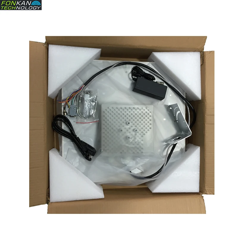 Встроенная антенна 12 дБи УВЧ RFID дальность 15 м RS232 RS485 TCP/IP wiegand26/34 TRIG для парковки