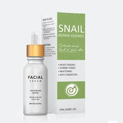 17ML Snail Repair Essence Repair the damaged skin barrier, soothe all kinds of skin problems