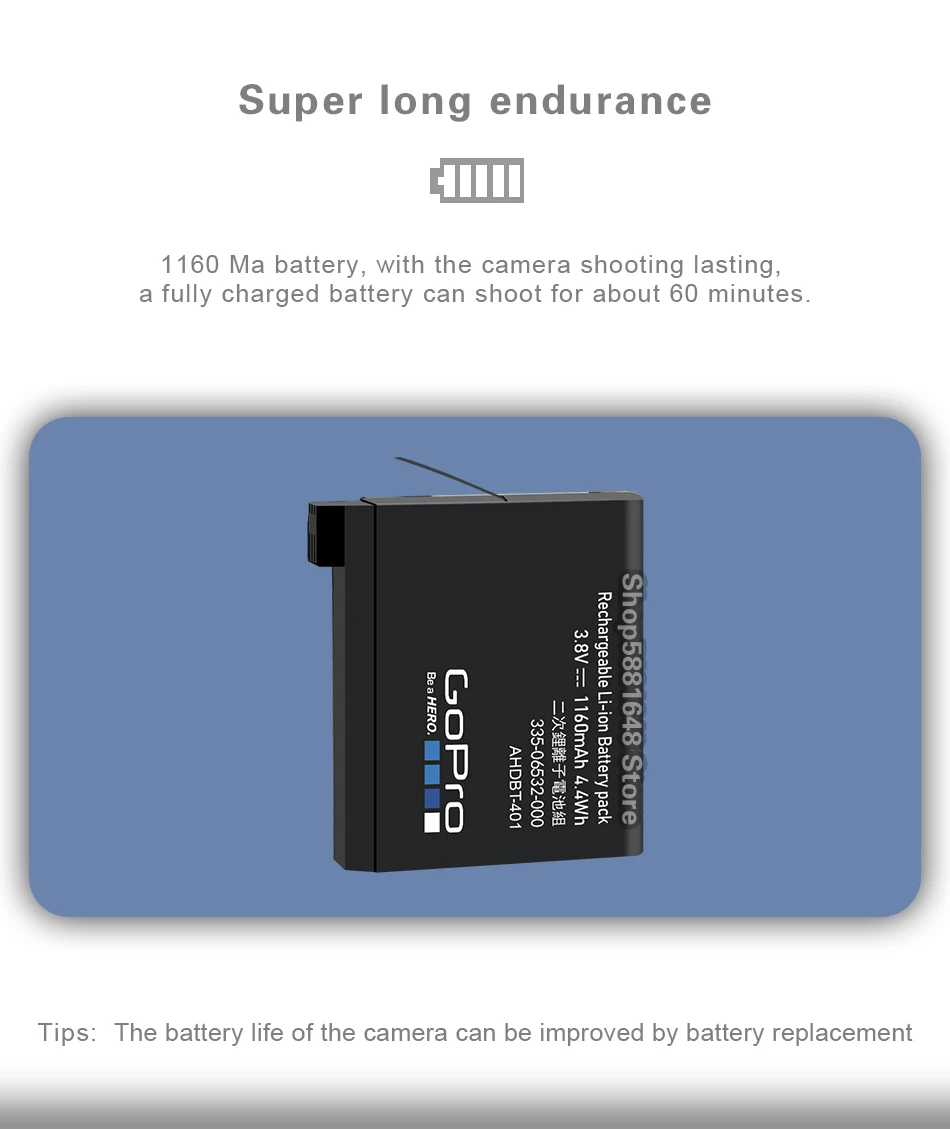 Gopro hero 4 black 4k30 frames Ultra HD waterproof action camera 12 megapixel Waterproof outdoor sports camera