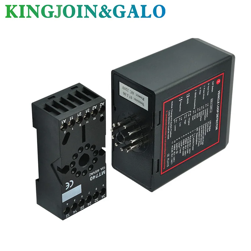 PD132 Vehicle Single Loop Detector With 230V AC , 115V AC, 24V DC/AC, 12V DC/AC