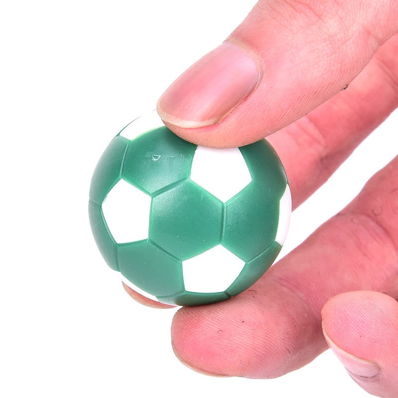 8/6/4pcs Premium Material Resin Mini Colorful Table Soccer Footballs Replacement Balls Tabletop Game Mini Soccer Ball 32mm