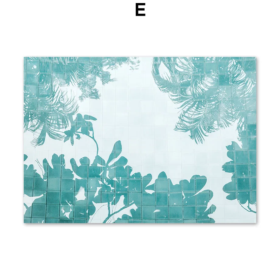 Sea-Beach-Pineapple-Girl-Swimming-Pool-Nordic-Posters-And-Prints-Wall-Art-Canvas-Painting-Wall-Pictures (7)