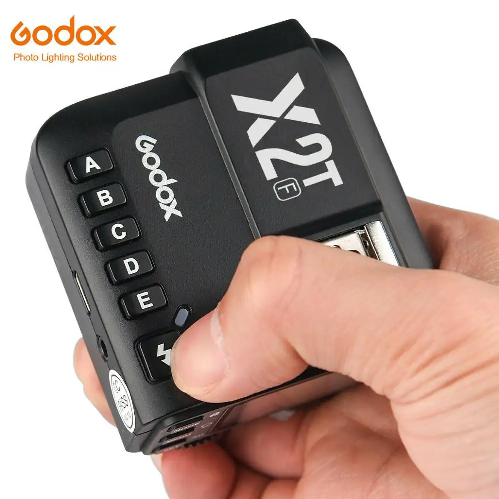 Godox X2T-C X2T-N X2T-S X2T-F X2T-O X2T-P TTL Wireless Flash Trigger Transmitter for Canon Nikon So