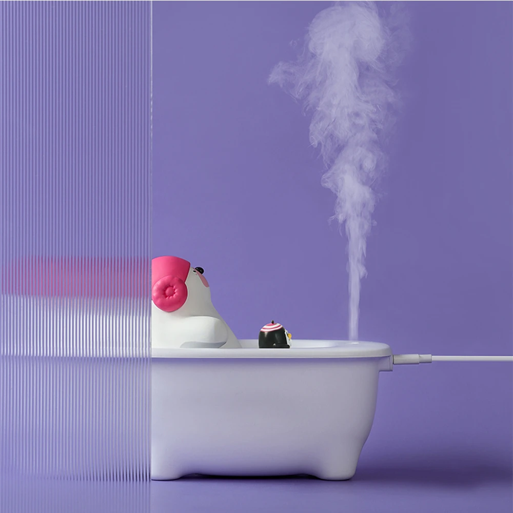 Cheap Polar Bear Bathtub Air Humidifier USB Mist Maker