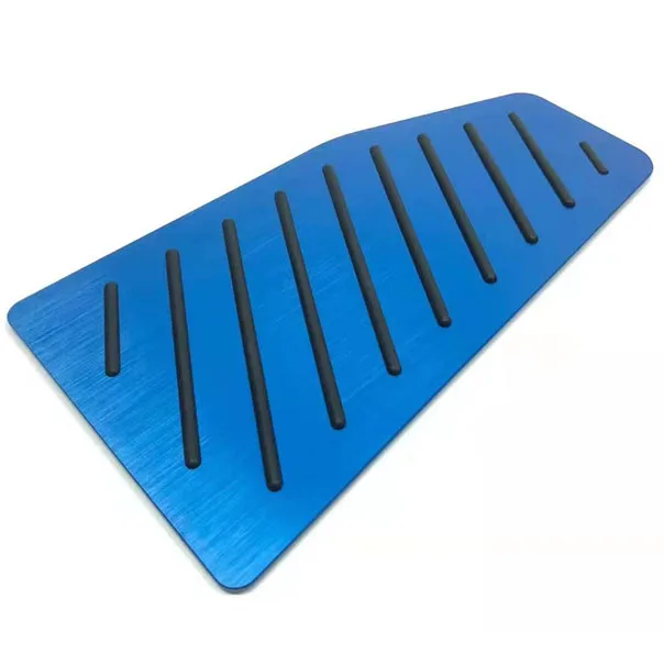 For Toyota RAV4 RAV-4 Aluminum Car Accelerator Pedal Brake Pedal Footrest Plate Cover