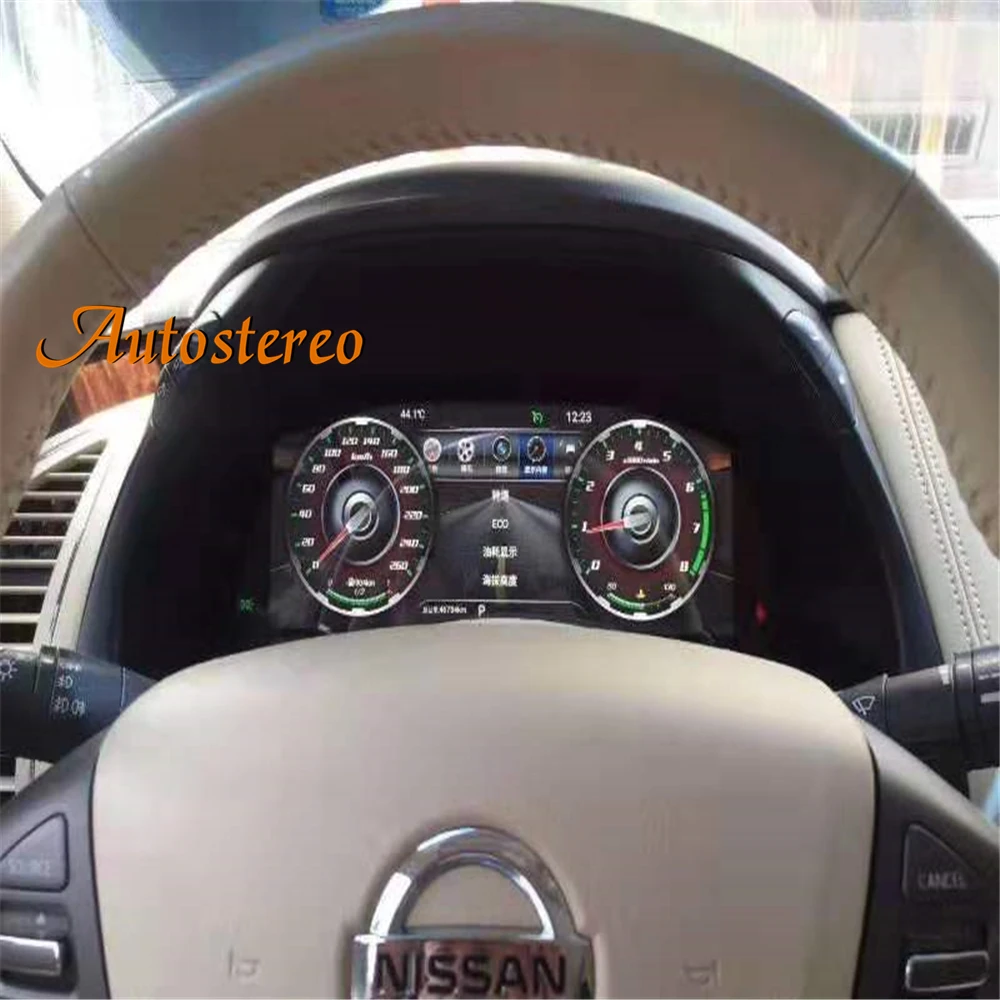 Digital Cluster For Infiniti QX80 2011-2019 Linux T5 Car Meter Screen Dashboard
