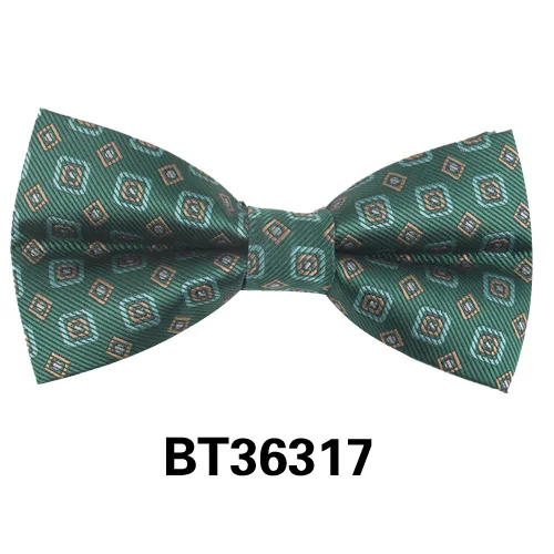 BT36317 Модный мужской галстук-бабочка, классический полосатый галстук для мужчин, деловой Свадебный взрослый цветочный галстук-бабочка, костюм с бабочками, галстуки-бабочки - Color: BT36317