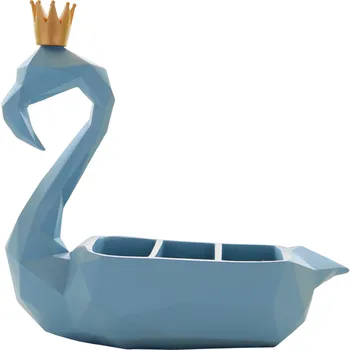 

Nordic Flamingo Key Storage Box Decoration Creative Foyer Coffee Table Phone Remote Control Desktop Storage Box Decoration WA28