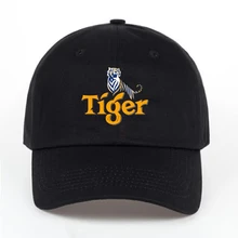 Модная Регулируемая Кепка унисекс с принтом тигра и пива