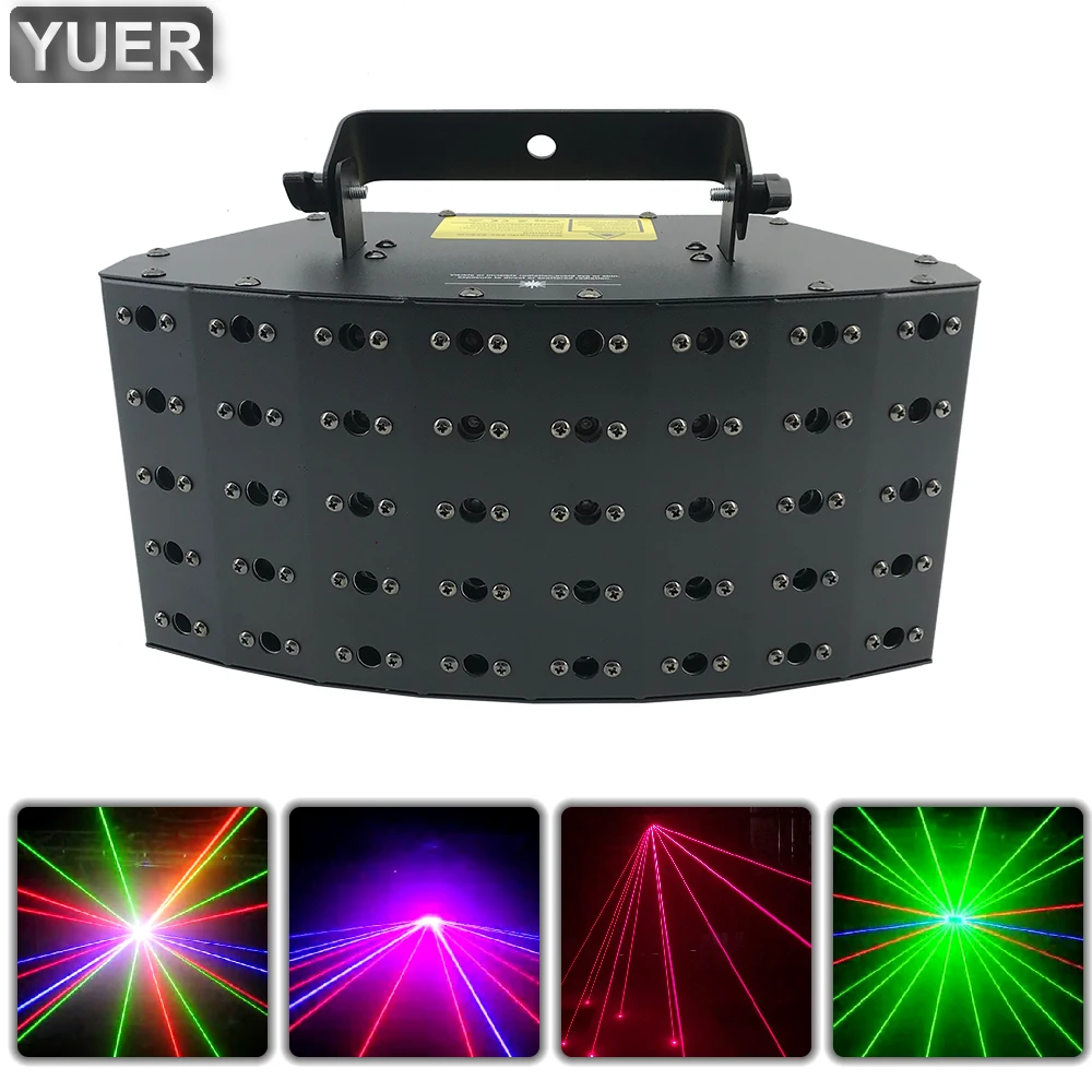 40 Eye Rgb Beam Scanning Effect Laser Light Music Control Dmx Dj Disco Stage Party Prom Club Dance Floor Proiettore Laser Per Interni