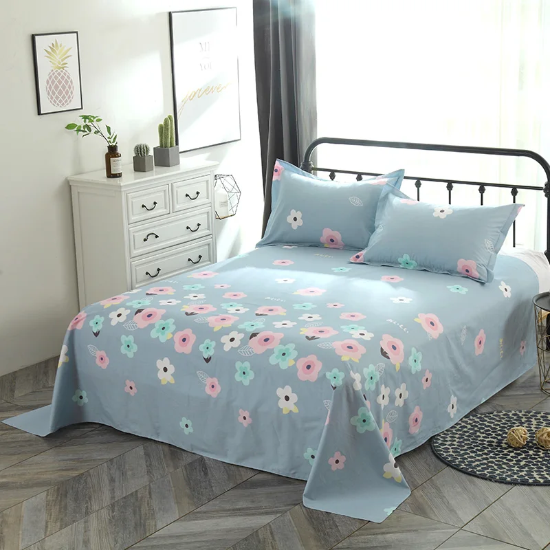 style10 3 шт., удобная простыня, мягкая розовая простыня с листьями,, постельное белье с 2 наволочками, стиль принцессы - Цвет: style10