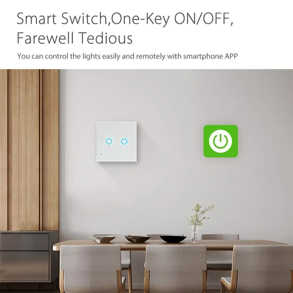 Нео-1/2/3 комплекта, WI-FI умный переключатель Поддержка для устройств на базе Android и IOS смарт WI-FI светильник переключатель Белый 1/2/3 WI-FI умный переключатель