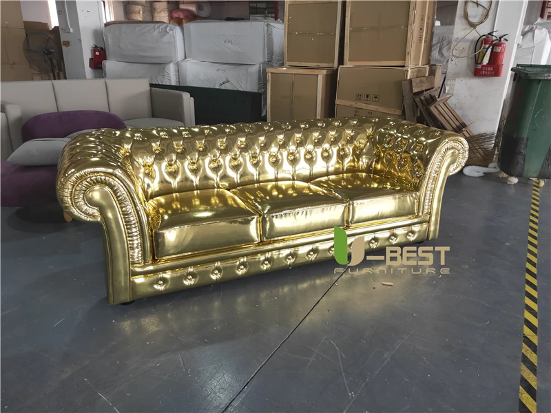 U-BEST CHESTERIELD SOFA GOLD SOFA (5)