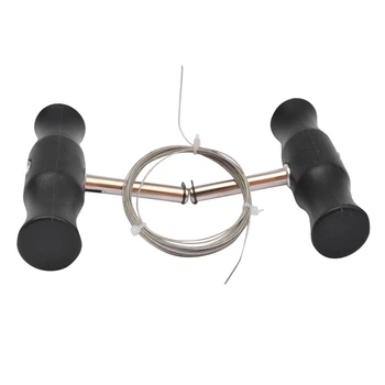 

Automotive Windshield Rubber Strip Broach Set Wire Saw Glass Broach Glass Remover