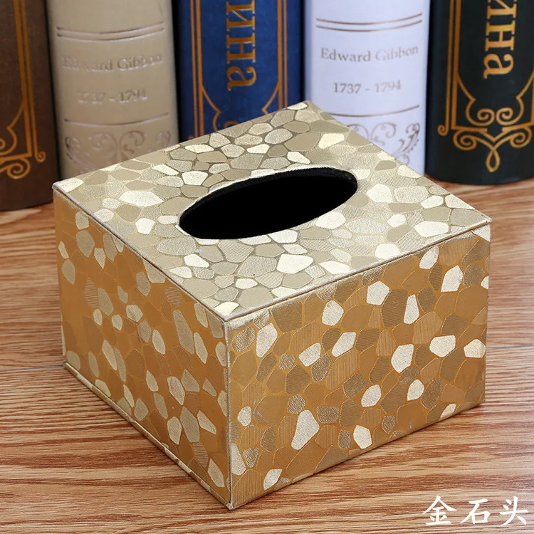 Коробка для платочков, для отелей отель кожа коробка ткани Настольный дом коробка ткани Ресторан коробка ткани