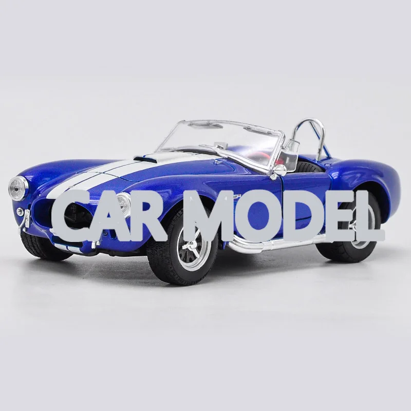 1:24 весы игрушечные машинки из сплава 1965 Shelby Cobra 427 S/C модель автомобиля детские