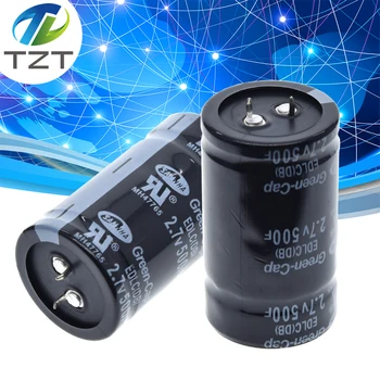 

Farad Capacitor 2.7V 500F 35*60MM Super Capacitors Through Hole General Purpose 2.7V500F Capacitor Two Feet / Four Feet