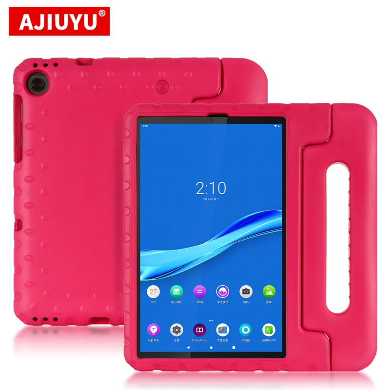 Lenovo Tab M10 FHD Plus 10.3 Inch Case Kids Rose KAVON TB-X606F TB-X606X EVA Lightweight Shockproof Convertible Handle Stand Tablet Protective Cover