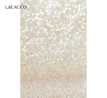 

Laeacco Photo Backdrop Glitter Polka Dot Light Bokeh Wedding Birthday Party Child Love Photo Backgrounds Photophone Photo Studio