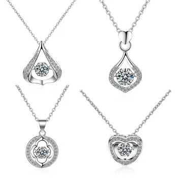 

Dancing Crown Smart Necklace Female Diamond Six-pointed Star Pendant Five-pointed Star Korean Version Short Clavicle Chain