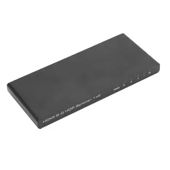 

Hot Sale Video HDMI Switch Delicate Design HDMI Splitter 1 in 4 out 1080P 4K 1x4 HDMI Switch Power Signal Amplifier for TV