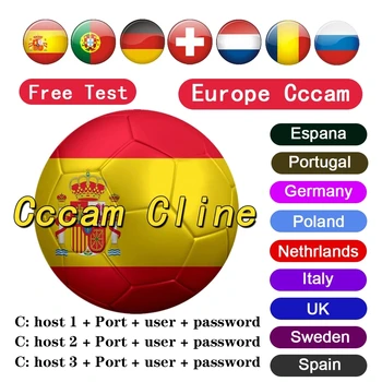 

2020 Europe Stable Egygold Code Cccam For 18 Months Cccam Clines Satellite Tv Receiver 7lines WIFI FULL HD DVB-S2 Ccams V8 NOVA