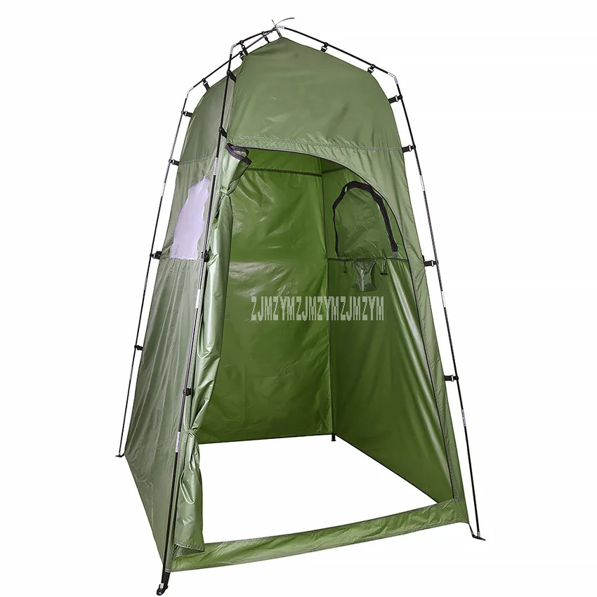 

120*195cm Portable Privacy Toilet Bath Shower Tent 210T Polyester Outdoor Camping Dressing Room Photography Tent Manual Install