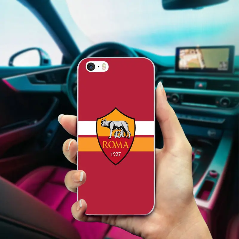 Picture 6 Для iphone 6 чехол Модный как логотип Roma Мягкий ТПУ силиконовый чехол для мобильного телефона s для iphone 8 7 6 6S Plus X 10 5 5S SE 5C 4 4S сумки - Цвет: Picture 6