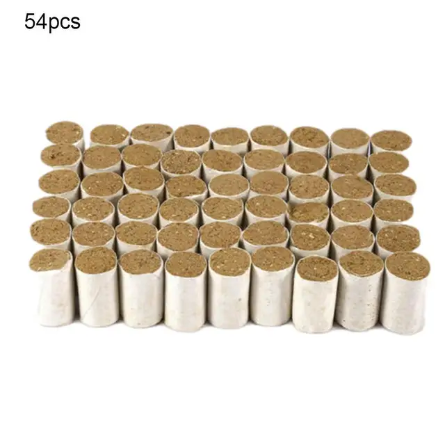 54 Darabos Füstölt Tálca Féreg Füstbomba Méhek Sterilizálás Dohányos Vanília Anyag Kb. 18 Mm X 30 - Image 2