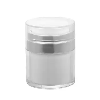 

2PCS Makeup Cream Bottles Vacuum Design Bottle Cosmetics Storage Containers for Women Girls Ladies (15g)