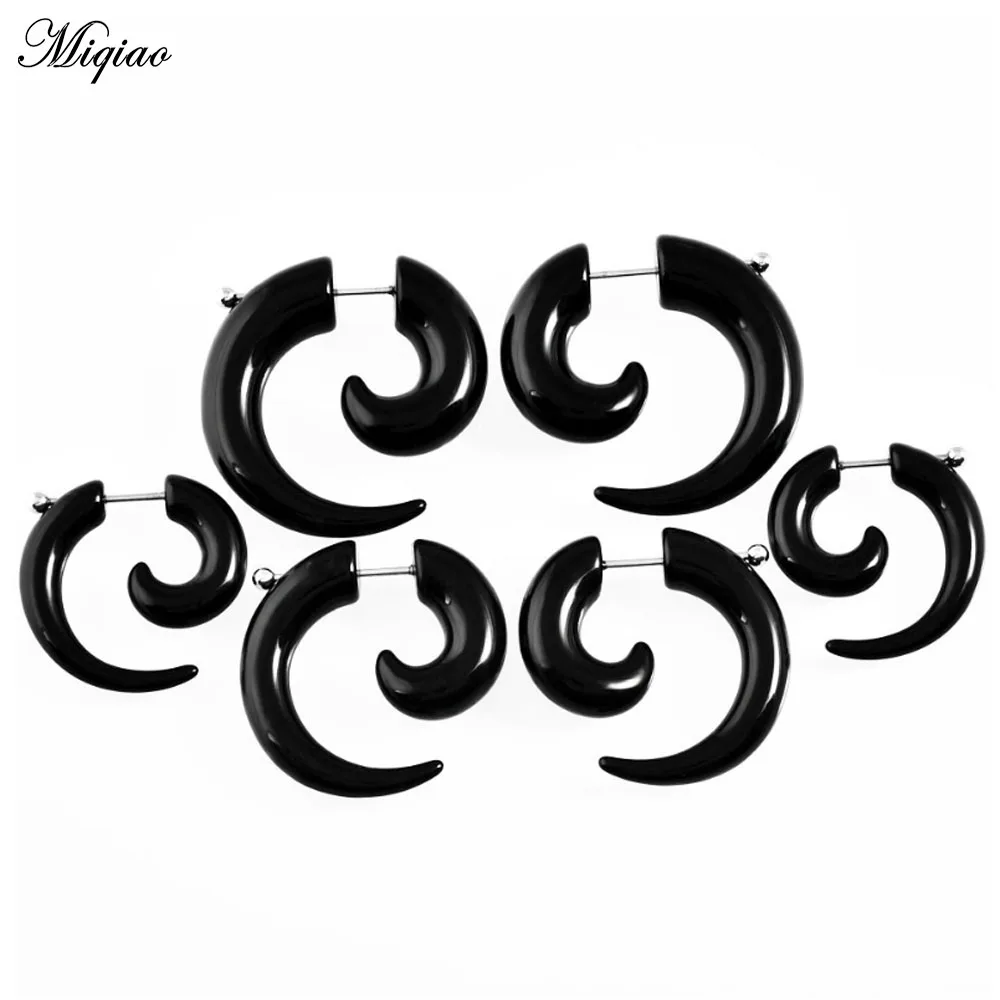 Miqiaoアクリル偽カタツムリ指摘コーン耳と拡張耳介ボディピアスジュエリー Body Jewelry Aliexpress