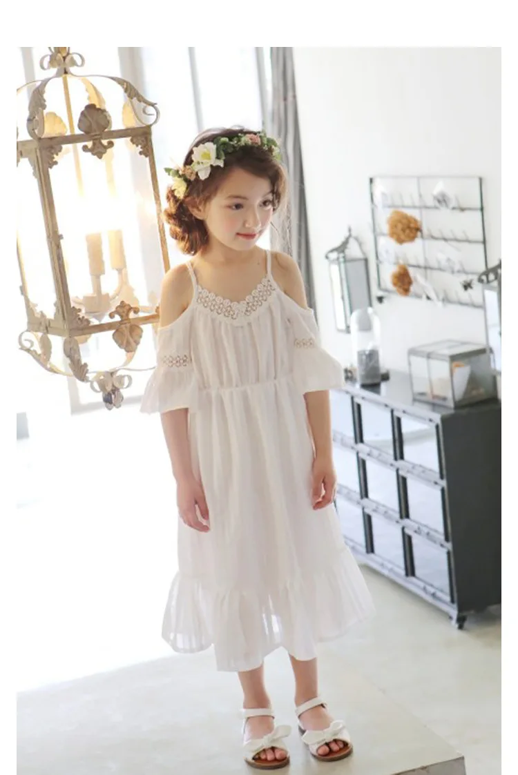 off shoulder children clothing girls dress summer 2017 maxi long kids dresses for girls 6 7 10 11 9 13 12 14 years white pink girls dresses 5 6 7 8 9 10 11 12 13 14 15 16 years old little big teenage girl maxi dress (6)